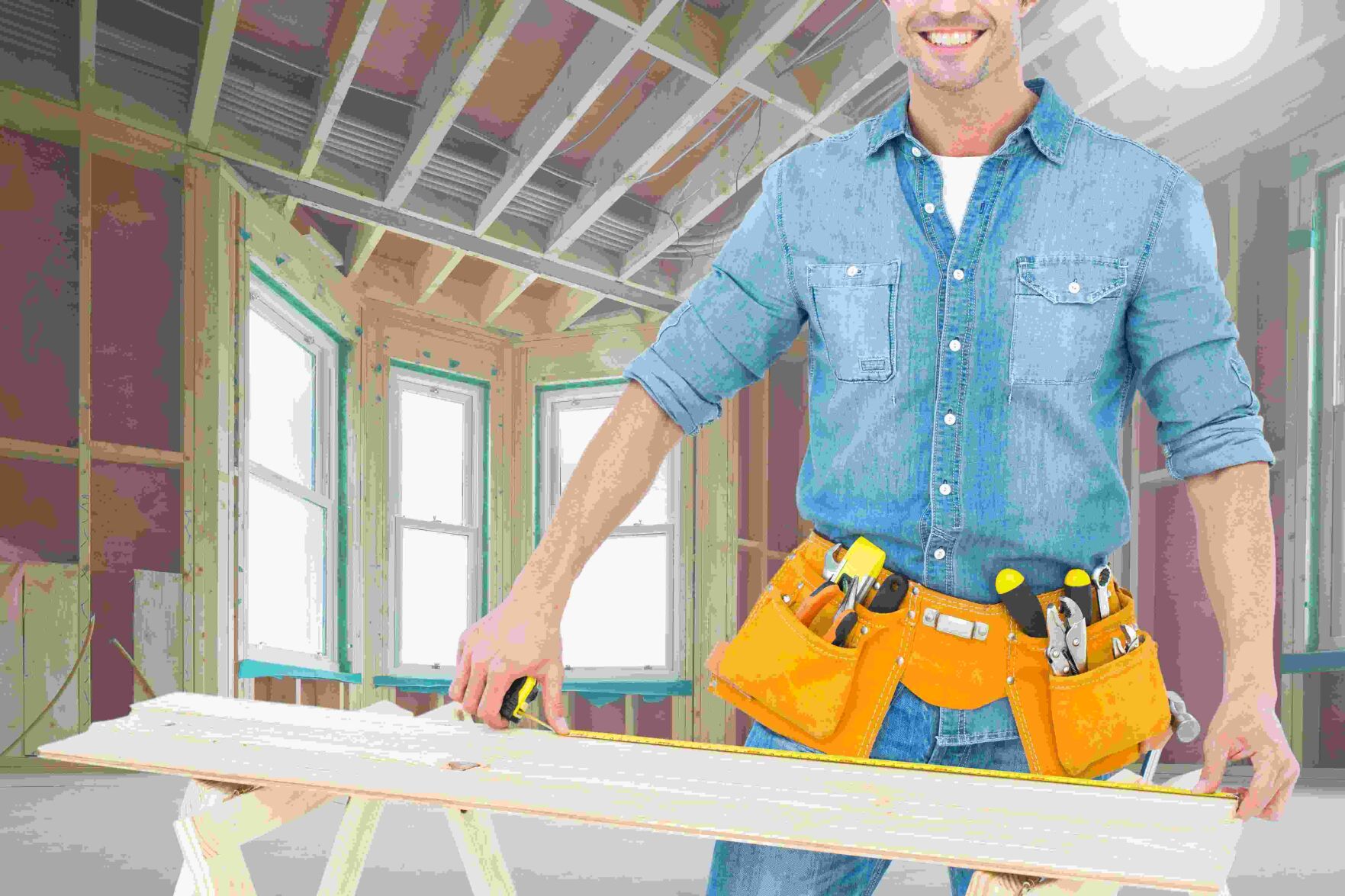 construction guy standing wanting to work in the Luxury Home Construction Industry